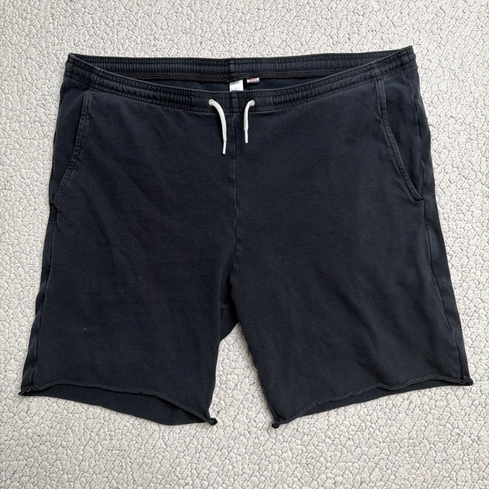 Vintage Y2K American Apparel USA Made Pima Cotton Sweat Shorts Indie Sleaze L